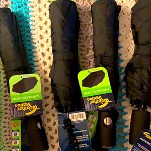 The Weather Station Automatic Umbrellas (Black)